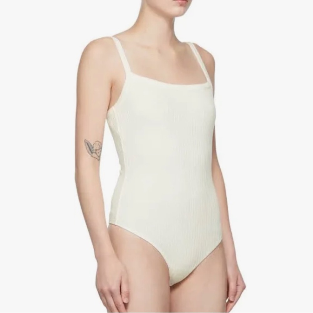 Anthropologie Citizens of Humanity Harper Ribbed Bodysuit